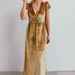 Velvet Maxi Dress